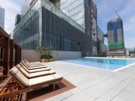 Enjoying high floor city views, this tastefully furnished Cinnamon Life Suites apartment is available for immediate rental.

Airy and spacious, ...